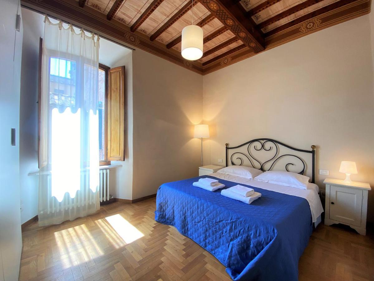 La Fonte-With Balcony Close By Piazza Del Campo 锡耶纳 外观 照片