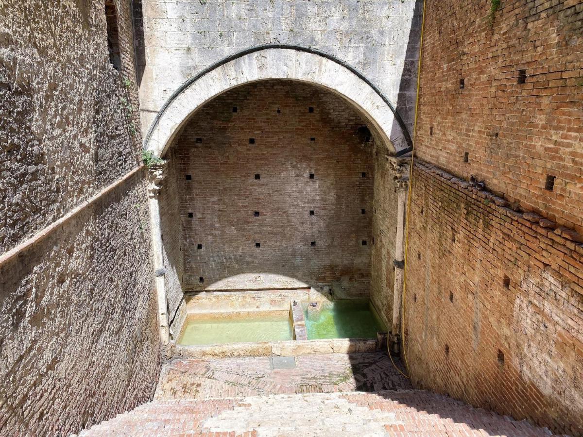 La Fonte-With Balcony Close By Piazza Del Campo 锡耶纳 外观 照片