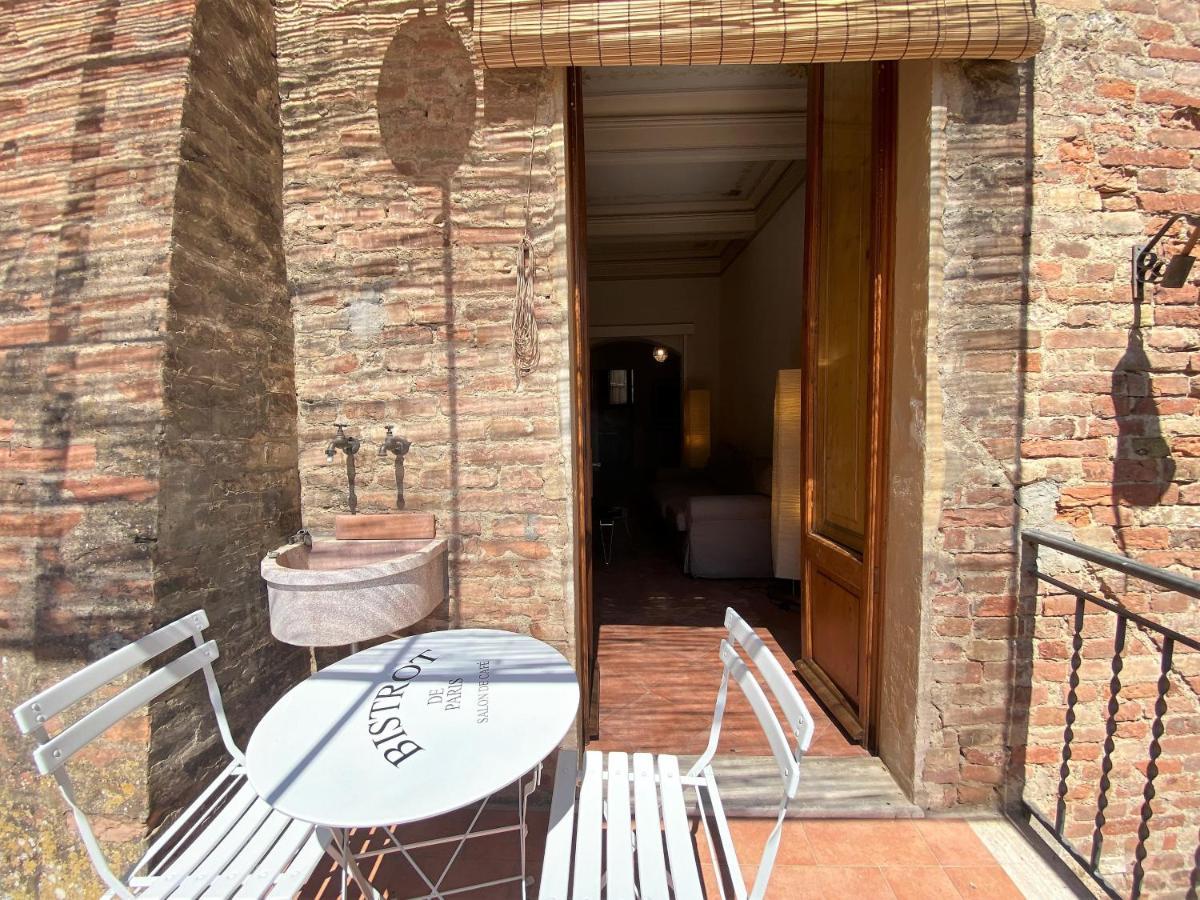 La Fonte-With Balcony Close By Piazza Del Campo 锡耶纳 外观 照片